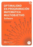 Portada de: Optimalidad en programación matemática multiobjetivo. Software