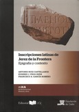 Portada de: Inscripciones latinas de Jerez de la Frontera: Epigrafía y contexto