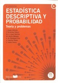 Portada de: Estadística Descriptiva y Probabilidad. Teorías y Problemas.