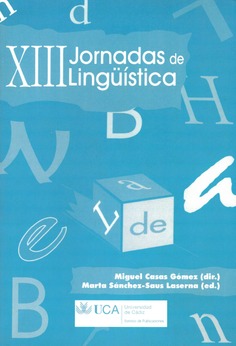 XIII Jornadas de Lingüística