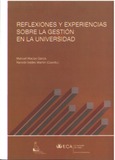 Portada de: Reflexiones y experiencias sobre la gestión en la universidad.