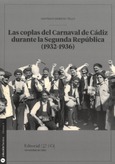 Portada de: Las coplas de carnaval en Cádiz durante la segunda República (1932-1936). 1ª Reimpresión